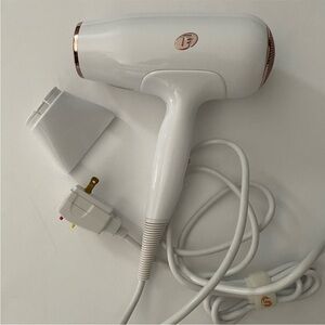 T3 Luxe White and Rose Gold Hair Dryer